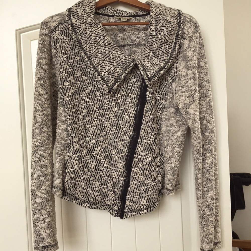 Lucky Brand Asymmetric short jacket